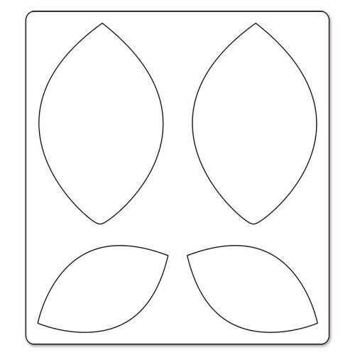 SIZZIX BIGZ ЩАНЦИ ЗА ИЗРЯЗВАНЕ - LEAVES PLAIN # 2
