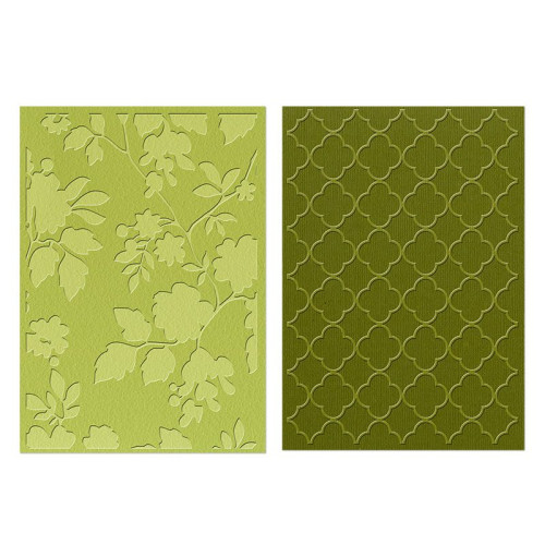 SIZZIX ПАПКИ ЗА РЕЛЕФ - ROSE VINES & TRELLIS SET
