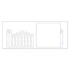 SIZZIX BIGZ XL ЩАНЦИ ЗА ИЗРЯЗВАНЕ - ALBUM, GARDEN GATE