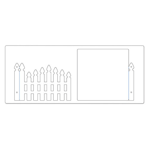 SIZZIX BIGZ XL ЩАНЦИ ЗА ИЗРЯЗВАНЕ - ALBUM, GARDEN GATE