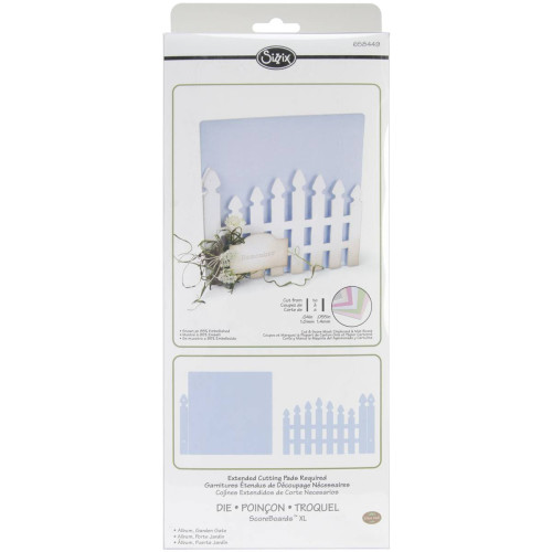 SIZZIX BIGZ XL ЩАНЦИ ЗА ИЗРЯЗВАНЕ - ALBUM, GARDEN GATE