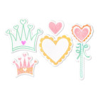 SIZZIX FRAMELITS ЩАНЦИ ЗА ИЗРЯЗВАНЕ - PRINCESS