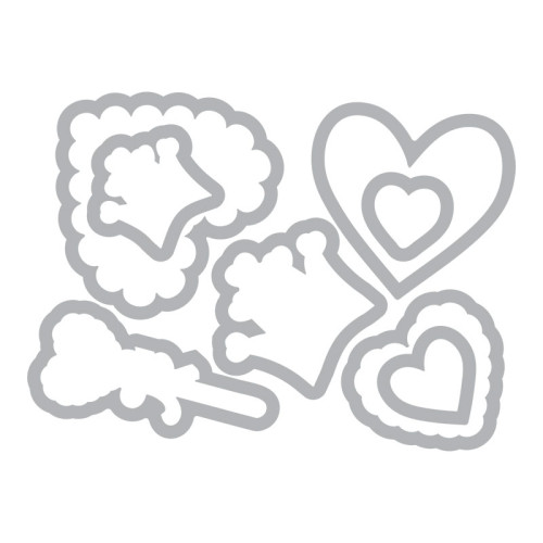 SIZZIX FRAMELITS ЩАНЦИ ЗА ИЗРЯЗВАНЕ - PRINCESS