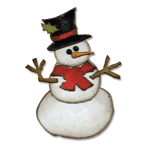 SIZZIX BIGZ ЩАНЦИ ЗА ИЗРЯЗВАНЕ - ASSEMBLY SNOWMAN