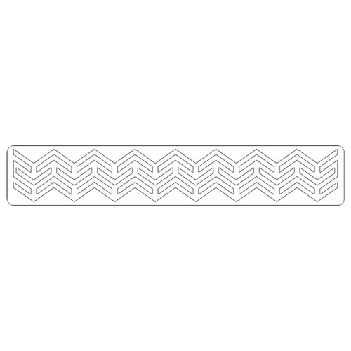 SIZZIX STRIP ЩАНЦИ ЗА ИЗРЯЗВАНЕ - CHEVRON BORDER