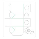 SIZZIX BIGZ ЩАНЦИ ЗА ИЗРЯЗВАНЕ - BAG, TREAT WINDOWS & FLOWER