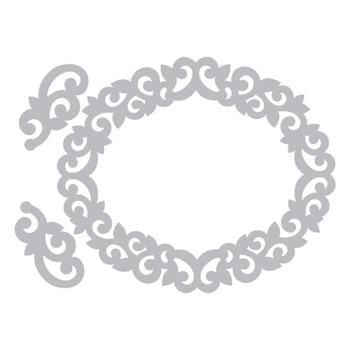 SIZZIX THINLITS DIES - BUTTERFLY, FLOURISHES