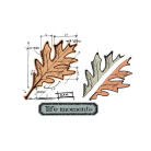 SIZZIX FRAMELITS ЩАНЦИ ЗА ИЗРЯЗВАНЕ - LEAF BLUEPRINT