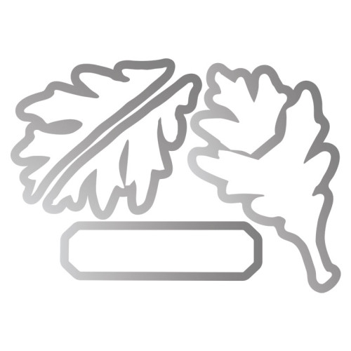 SIZZIX FRAMELITS ЩАНЦИ ЗА ИЗРЯЗВАНЕ - LEAF BLUEPRINT