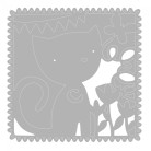 SIZZIX THINLITS ЩАНЦИ ЗА ИЗРЯЗВАНЕ - PLAYFUL KITTEN