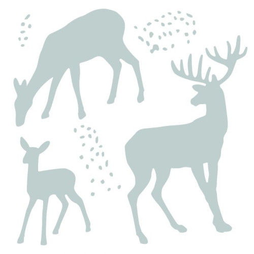 SIZZIX THINLITS ЩАНЦИ ЗА ИЗРЯЗВАНЕ - WOODLAND DEER