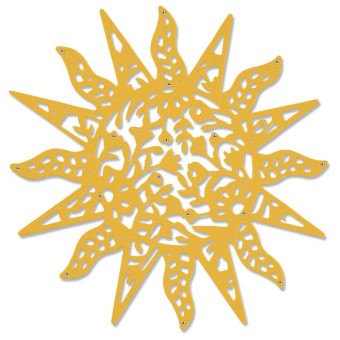 SIZZIX THINLITS ЩАНЦИ ЗА ИЗРЯЗВАНЕ - INTRICATE SUN