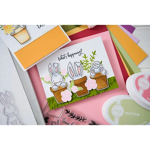 SIZZIX THINLITS DIES - BUNNY BITS AND BLOOMS 2