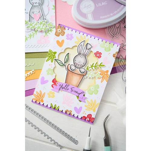SIZZIX THINLITS DIES - BUNNY BITS AND BLOOMS 2