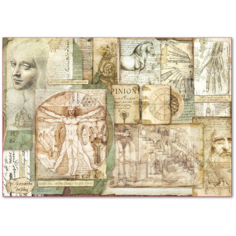 STAMPERIA DECOUPAGE RICE PAPER 48/33 - DFS390