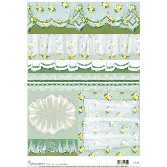 CALAMBOUR DECOUPAGE PAPER 48/69 CM - EASY 283