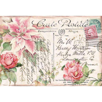 STAMPERIA DECOUPAGE RICE PAPER 48/33 - DFS419