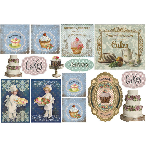 STAMPERIA DECOUPAGE RICE PAPER 48/33 - DFS215