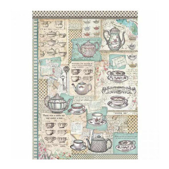 STAMPERIA DECOUPAGE RICE PAPER A3 - DFSA3023