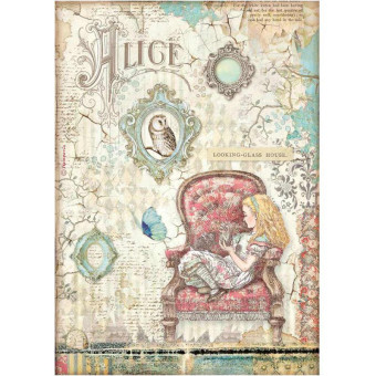 STAMPERIA DECOUPAGE RICE PAPER A4 - DFSA4601
