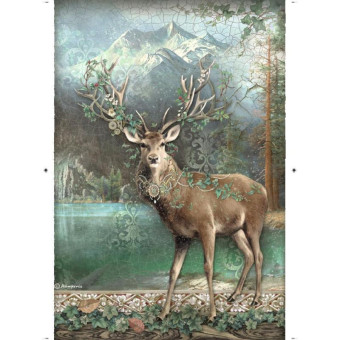 STAMPERIA DECOUPAGE RICE PAPER A4 - DFSA4750