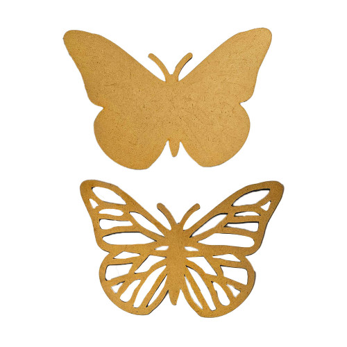 STAMPERIA QUIET DAYS МДФ ЕЛЕМЕНТИ BUTTERFLY - KLSM73