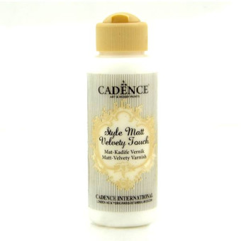 CADENCE FINAL VARNISH WITH VELVET EFFECT 120 ML. - MATTE