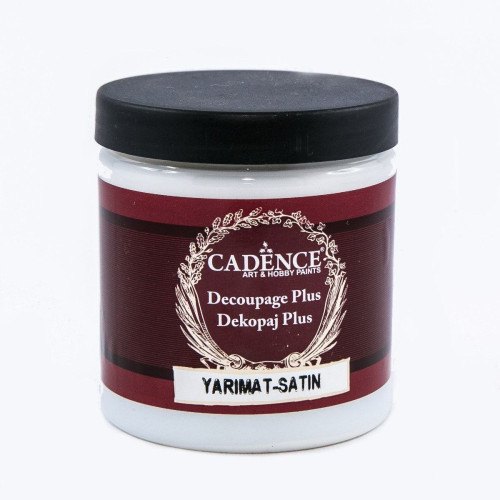 CADENCE DECOUPAGE PLUS GLUE + DECOUPAGE VARNISH 250ML. SATIN