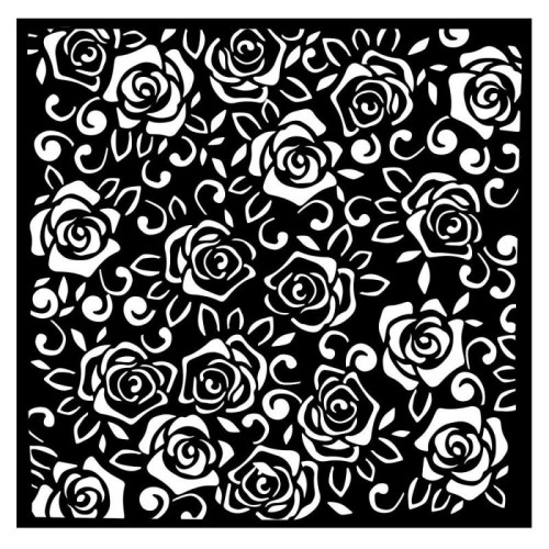 STAMPERIA MEDIA STENCIL - TEMPLATE 18 X 18 CM - KSTDQ-76