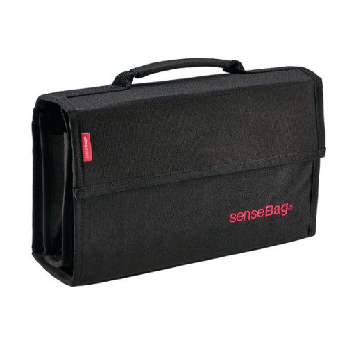 HOLTZ SENSEBAG PENCIL CASE FOR MARKERS 72 COLORS - BLACK