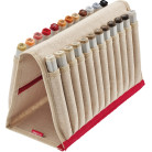 HOLTZ SENSEBAG PENCIL CASE FOR MARKERS 24 COLORS - NATURAL