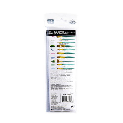 R&L MENTA ЧЕТКИ СИНТЕТИКА КОМПЛЕКТ 5 БР RMEN-SET781