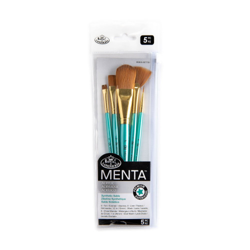 R&L MENTA ЧЕТКИ СИНТЕТИКА КОМПЛЕКТ 5 БР RMEN-SET781