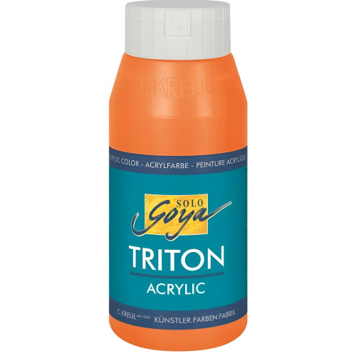 SOLO GOYA АКРИЛНА БОЯ TRITON 750 МЛ. - APRICOT