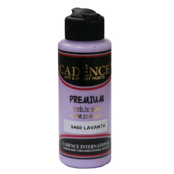CADENCE АКРИЛНА БОЯ PREMIUM 120 МЛ. - LAVENDER 8460
