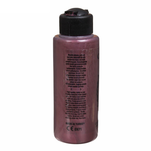 CADENCE ACRYLIC PAINT METALLIC 120 ML. - DRY ROSE 217
