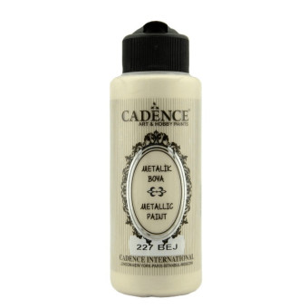 CADENCE АКРИЛНА БОЯ МЕТАЛИК 120 МЛ. - BEIGE 227
