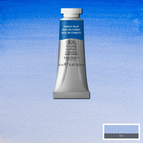 W&N АКВАРЕЛНА БОЯ PROFESSIONAL 14 МЛ - COBALT BLUE