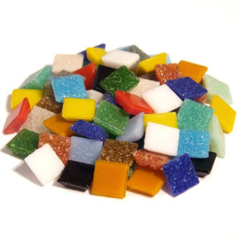 MOSAIKSTEIN МОЗАЙКА 10Х10Х4 ММ 1 КГ J99-10B - АРЛЕКИН