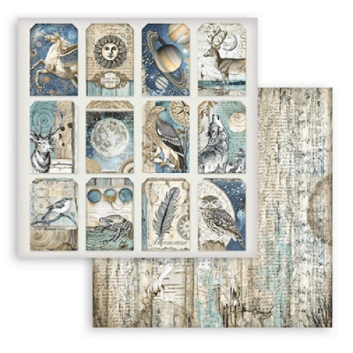 STAMPERIA DESIGNER CARD 30.5/30.5 CM - SBB893