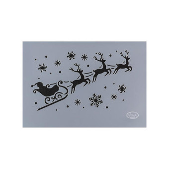 VIVA DECOR УНИВЕРСАЛЕН ШАБЛОН A4 - REINDEER SLEIGH