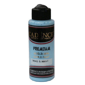 CADENCE ACRYLIC PAINT PREMIUM 120 ML. - SKY BLUE 9042