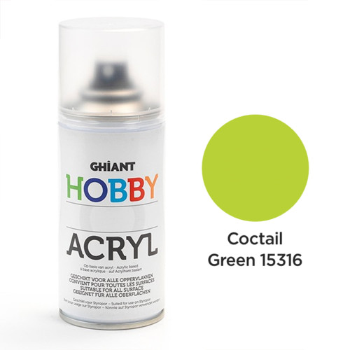 GHIANT АКРИЛНА БОЯ СПРЕЙ 150 МЛ - COCKTAIL GREEN 15316