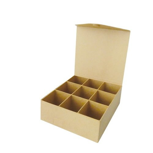 DECOPATCH PAPER MACHE TEA BOX - BT003O