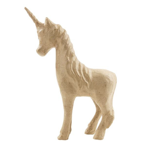 DECOPATCH UNICORN SMALL MADE OF PAPER MACHE - SA168O