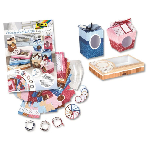 FOLIA DECORATIVE BOXES FOR "SWEET IDEAS" 9 PIECES