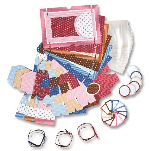 FOLIA DECORATIVE BOXES FOR "SWEET IDEAS" 9 PIECES