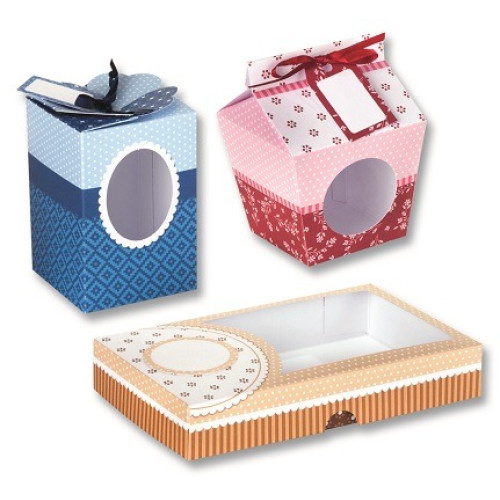 FOLIA DECORATIVE BOXES FOR "SWEET IDEAS" 9 PIECES