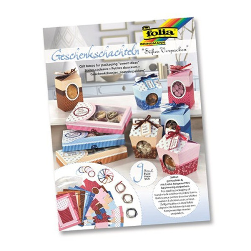 FOLIA DECORATIVE BOXES FOR "SWEET IDEAS" 9 PIECES
