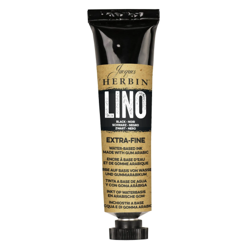 JACQUES HERBIN INK FOR LINOGRAPHY 35ML BLACK 80509T